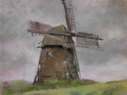 Damgaard-Hansen, Windmill, Cloudy Day
